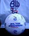 Bolton Wanderers Signed Football